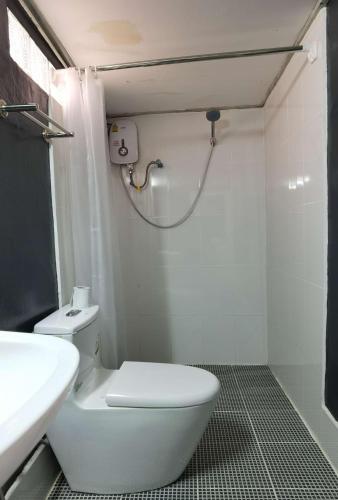 Koupelna v ubytování Khonesavane Hostel