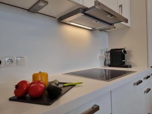 Köök või kööginurk majutusasutuses Apartment Bergschnucke Homes-3 by Interhome