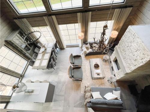 Posezení v ubytování Holiday Home Willa levi west b by Interhome