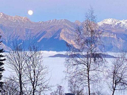 Studio cosy à Villarembert avec vue montagne - 14,5 m²