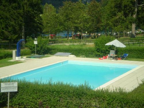 The swimming pool at or close to Stunning holiday home in Molina di Ledro near lake