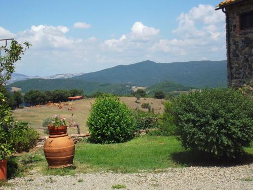 Vista general de una montaña o vista desde la casa o chalet 