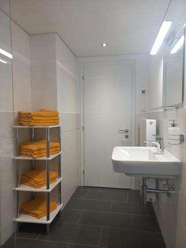 Koupelna v ubytování Ferienwohnung Stelzis