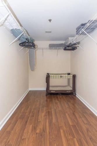 an empty room with a room with a room at Absolutely Beautiful 1 BR Paradise with a Huge balcony in Miami