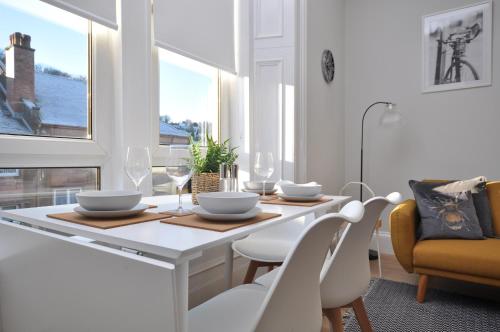 Χώρος καθιστικού στο The Warren Apartment