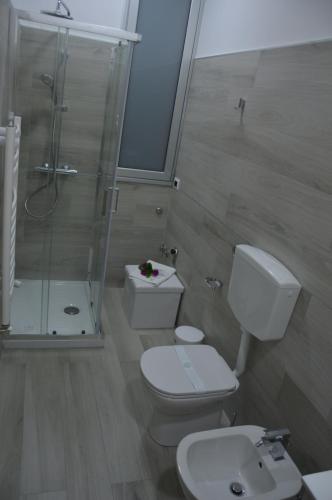 Koupelna v ubytování B&B L'incanto degli Artisti