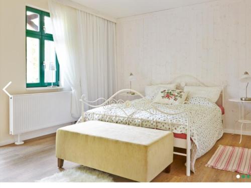 Postel nebo postele na pokoji v ubytování Dambachhaus Thale