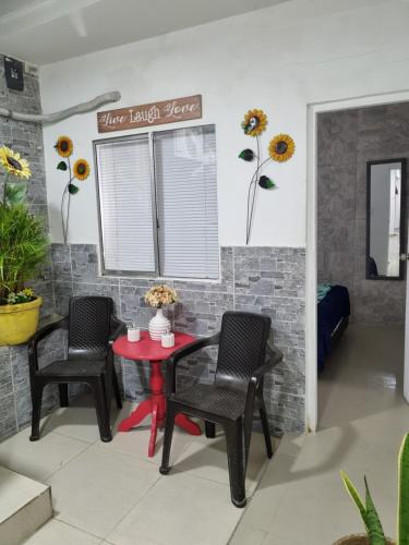 Ruang duduk di Casa Rebecca 39-41