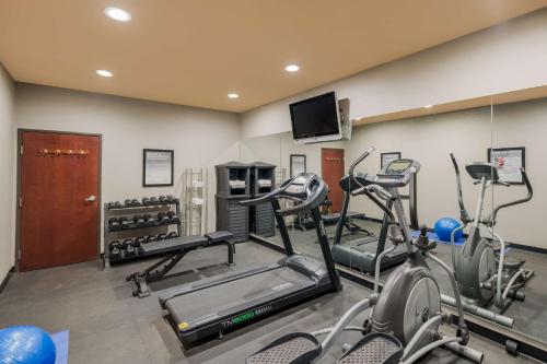 Fitness centrum a/nebo fitness zařízení v ubytování Best Western South Plains Inn & Suites