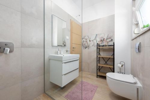 Kúpeľňa v ubytovaní Villa Azeret ZadarVillas