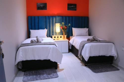 Ένα ή περισσότερα κρεβάτια σε δωμάτιο στο Rio Guest House
