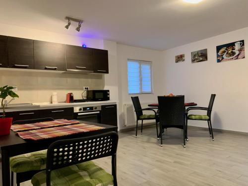 Køkken eller tekøkken på Casa Costache