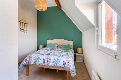 Postel nebo postele na pokoji v ubytování SARLAT, Apptmt T3 résidence CLIM PISCINE PARKING