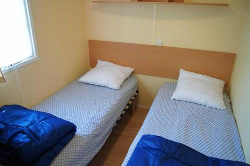 Cama o camas de una habitación en Camping la Source
