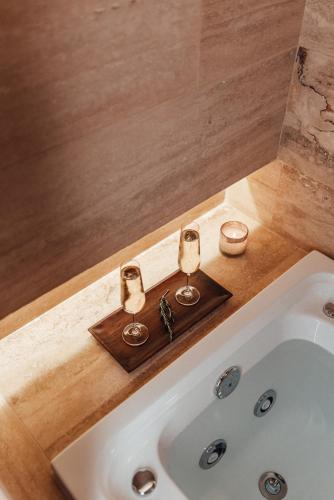 Bilik mandi di CASA LUCIANA Condesa