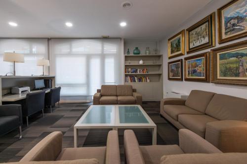 Posezení v ubytování Hotel Borrell