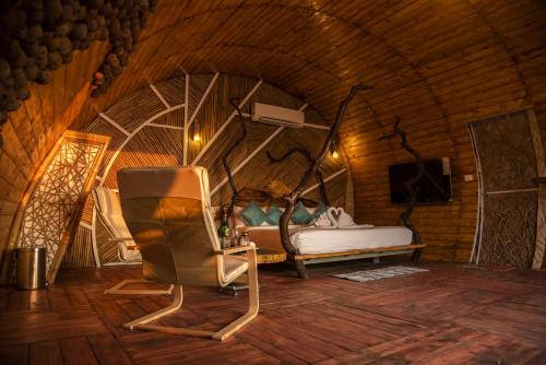 Ein Bett oder Betten in einem Zimmer der Unterkunft Obrigado by Craftels