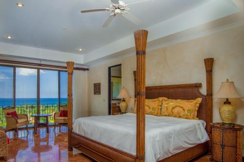 Postel nebo postele na pokoji v ubytování Malinche 38A Luxury Apartment - Reserva Conchal