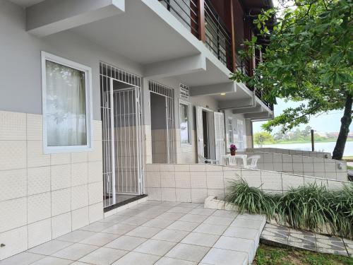 Balkón nebo terasa v ubytování Casa perto da Praia com Vista para Lagoa - Garopaba