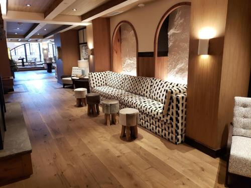 Χώρος καθιστικού στο Luxury Residence at a 5 Star Hotel at the Heart of Mountain Village - Telluride
