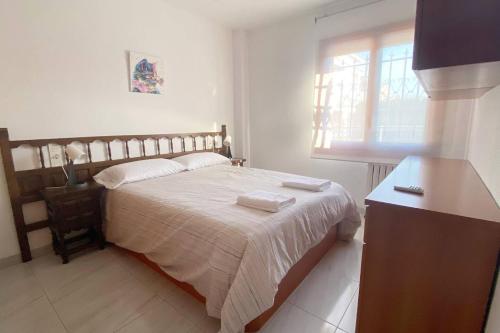 Postel nebo postele na pokoji v ubytování Villa Torreón con piscina privada a 5 min playa