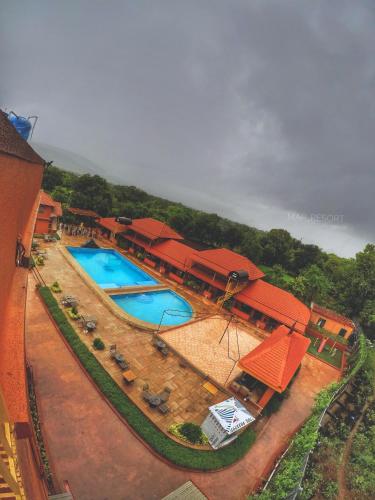 Bazén v ubytování MAP RESORT nebo v jeho okolí