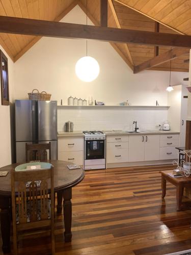 Una cocina o zona de cocina en Garden studio