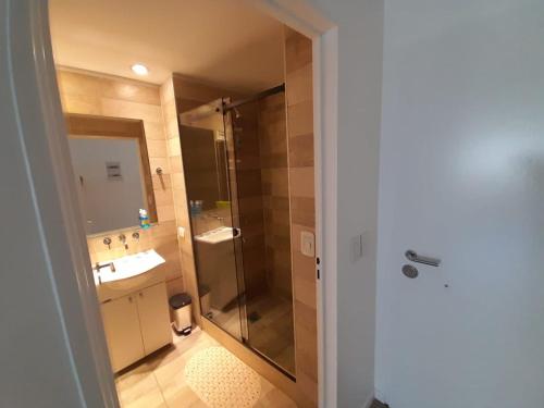 Bathroom sa Recoleta Departamento