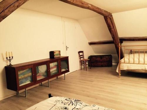 Posteľ alebo postele v izbe v ubytovaní Charmante maison idéale pour weekend entre amis