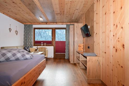 Cama o camas de una habitación en Das ALPSPITZ