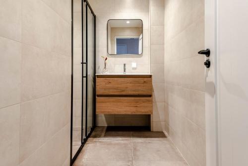 Koupelna v ubytování Dunefront Apartment