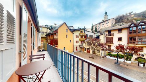 Balkón nebo terasa v ubytování Beautiful apartment in the heart of the old city