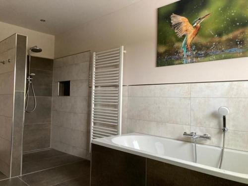 Koupelna v ubytování Ferienwohnung-Kroeger-I