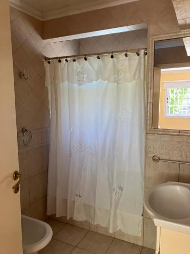 Ένα μπάνιο στο Casa Valeria del mar