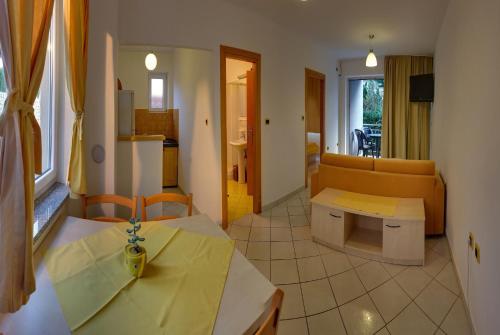 Posezení v ubytování Vis a Vis Apartments