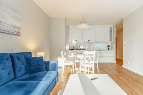 Η κουζίνα ή μικρή κουζίνα στο Aparthotel Plac Litewski Premium