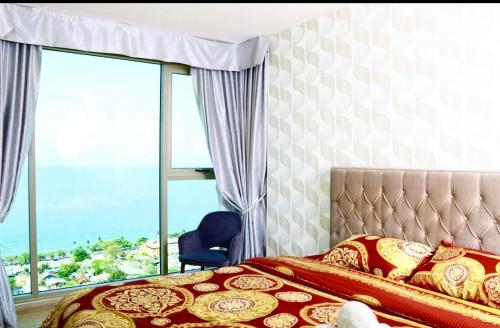 Postel nebo postele na pokoji v ubytování LuxSL Lux Style of Life 7