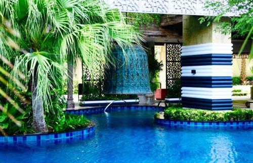 Bazén v ubytování LuxSL Lux Style of Life 7 nebo v jeho okolí