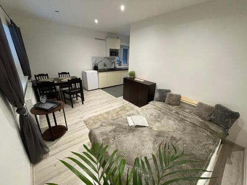 Kuchyň nebo kuchyňský kout v ubytování Apartmány Foresta Jasná