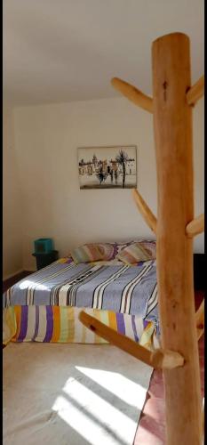 Letto o letti in una camera di Maison Marocaine Agadir