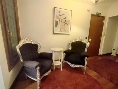 Ruang duduk di HABITACION PLAZA ZABALBURU