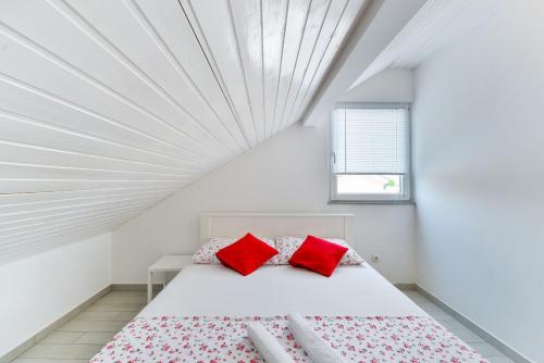 Posteľ alebo postele v izbe v ubytovaní Apartment Liovic