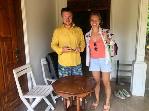 Tetamu yang menginap di Nature Villa