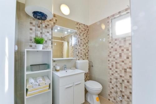 Kúpeľňa v ubytovaní Apartments Trk