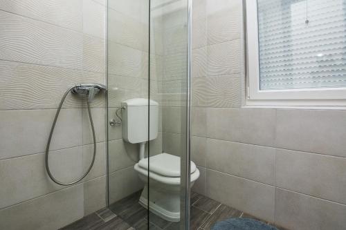 Ένα μπάνιο στο Apartments Krpan