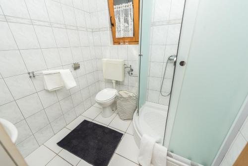 Koupelna v ubytování Apartment Druzinec