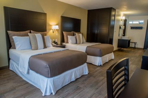Katil atau katil-katil dalam bilik di Hotel Imperial Luxury