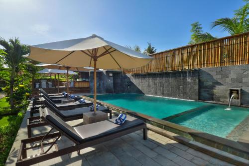 Swimmingpoolen hos eller tæt på Hotel Arsa Santhi Nusa Penida