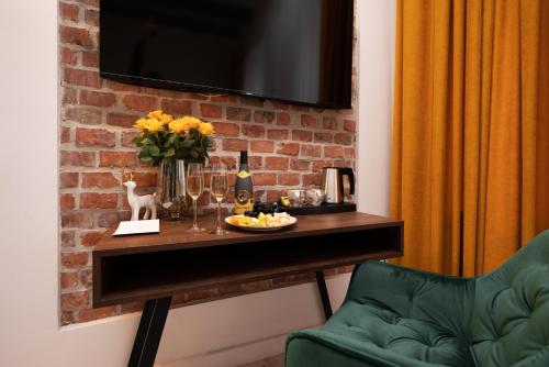 Coin salon dans l'établissement Hive Family House