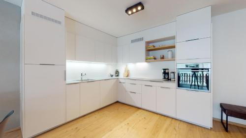 Η κουζίνα ή μικρή κουζίνα στο Sublime modern family apartment of 2 bedrooms